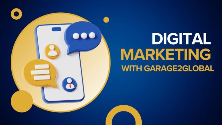 Affordable Digital Marketing with Garage2Global