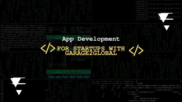 App Development for Startups with Garage2Global