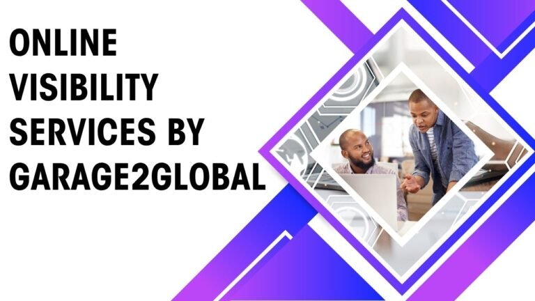 Online Visibility Services by Garage2Global