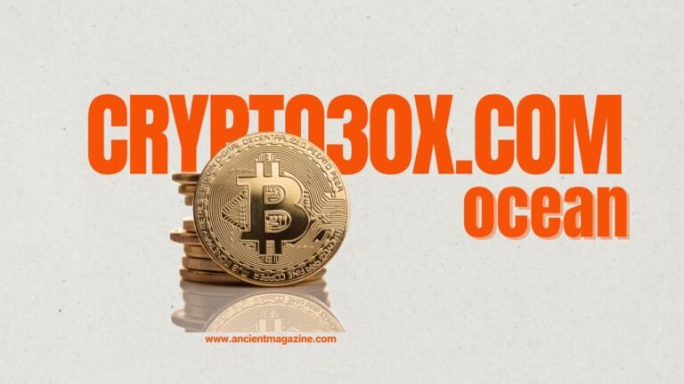 All about crypto30x.com ocean