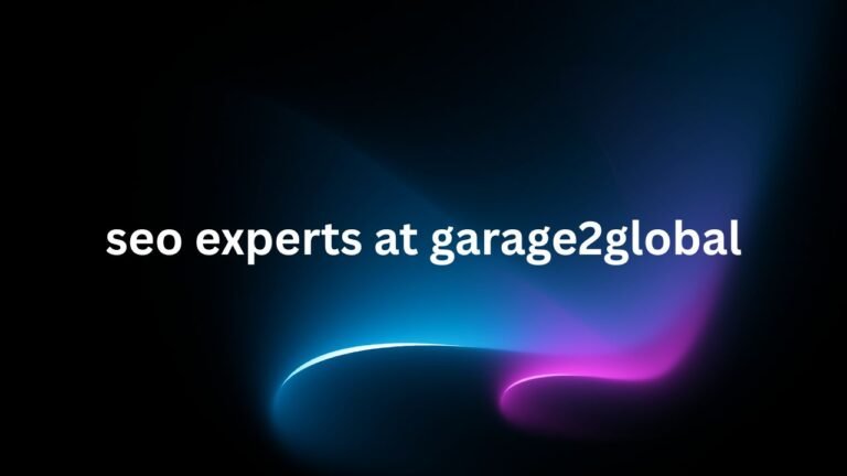 seo experts at garage2global