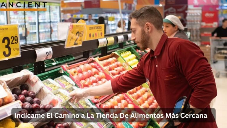 Indícame el camino a la tienda de alimentos más cercana: frase clave para orientarse en español