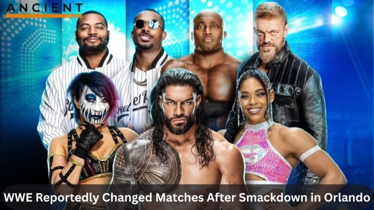 What Does ‘WWE Reportedly Changed Matches After SmackDown in Orlando’ Mean?